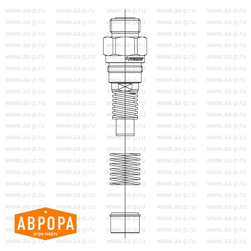 DC52717 БЫСТРОРАЗЪЕМНАЯ  МУФТА